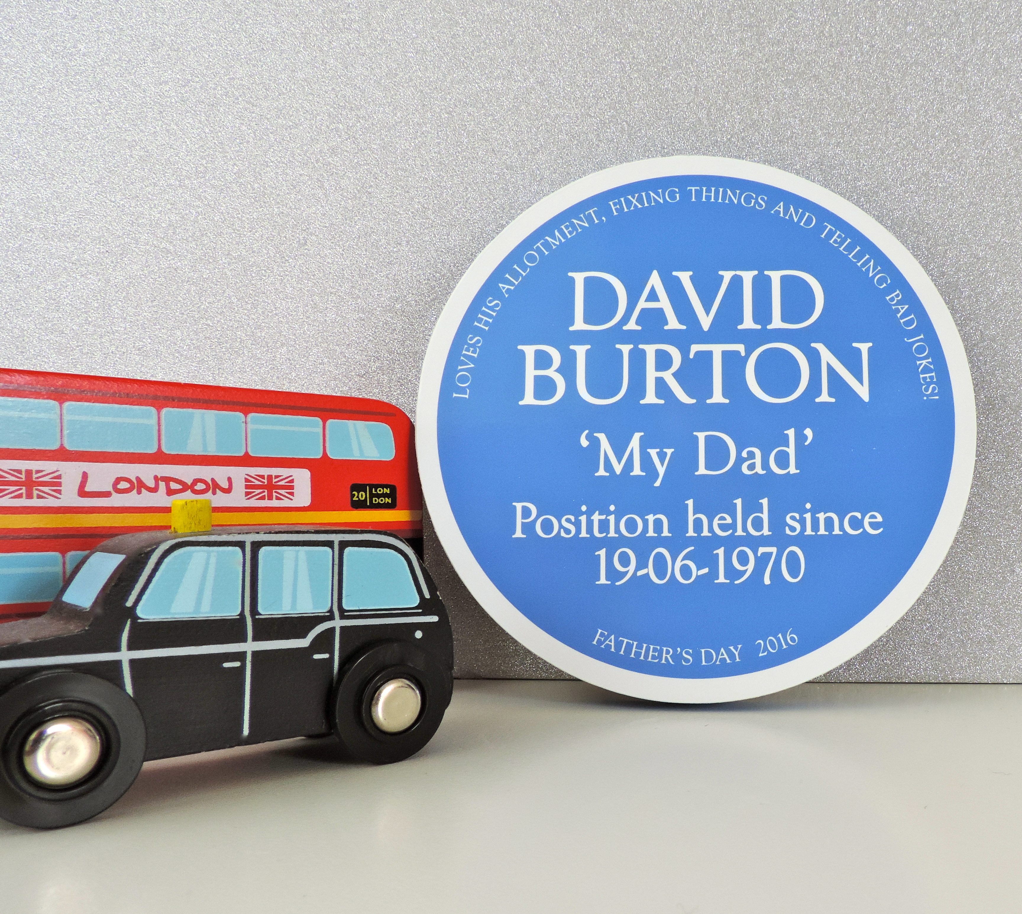 Create your own blue plaque